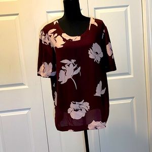 Halogen top with cut out back, size XL